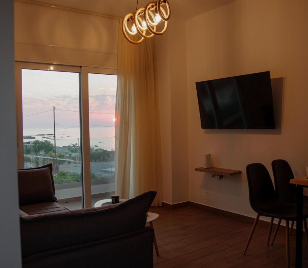 Stegna Sunny Beach- Up Floor อาร์คานเยโลส ภายนอก รูปภาพ